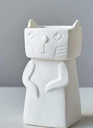 Mavis Kitty Vase