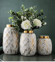 Load image into Gallery viewer, Samara Blanche Ceramic Vase
